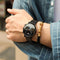 Reloj Mecánico Automático Resistente al Agua con Esfera Grande para Hombre
