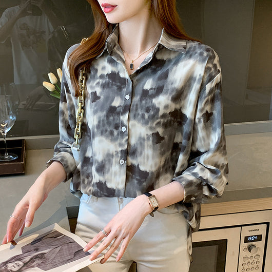 Blusa Suelta Retro Estilo Hong Kong - Image 6