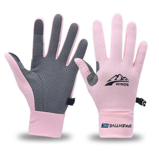 Guantes de Ciclismo Deportivos Medio Dedo Pantalla Táctil Transpirables con Protección Solar - Image 20