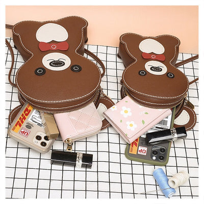 Bolsa Tejida Artesanal Mini Osito - DIY Hecha a Mano - Image 5