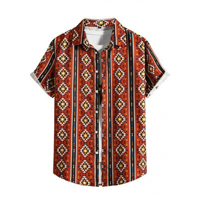 Camisa Suelta de Playa para Hombre - Manga Corta y Cómoda - Image 17