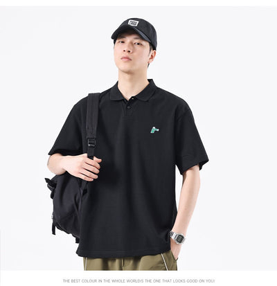 Polo Ejecutivo de Verano con Bordado Elegante para Hombre - Image 17