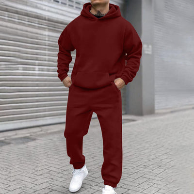 Conjunto Hoodie Oversized de Felpa Suave para Hombre y Mujer - Image 4
