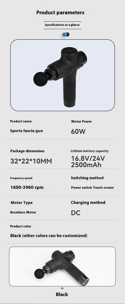 Masajeador de Impacto Eléctrico para Relajación Muscular - Image 24