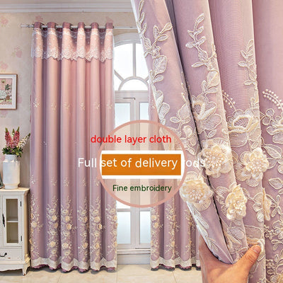 Juego de Cortinas Dobles Abiertas para Dormitorio - Acabado Elegante para Bodas y Hogar - Image 5
