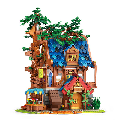 Casa del Árbol Medieval - Set de Construcción Educativo con Vistas Detalladas - Image 2