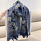 Foulard Étnico Estampado Cachemira Protección Solar Velo Ligero