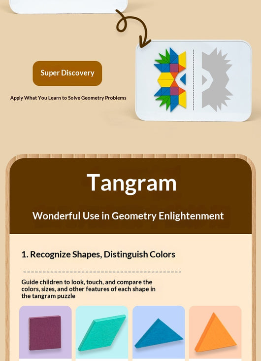 Puzzle Tangram Educativo para Niños - Bloques de Construcción Lógica - Image 32