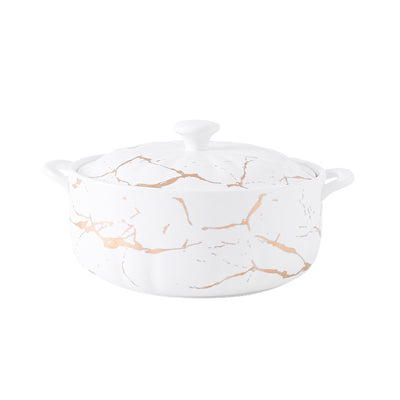 Olla para Sopa Resistente al Calor Serie Gold Lace con Tapa Impermeable - Image 9