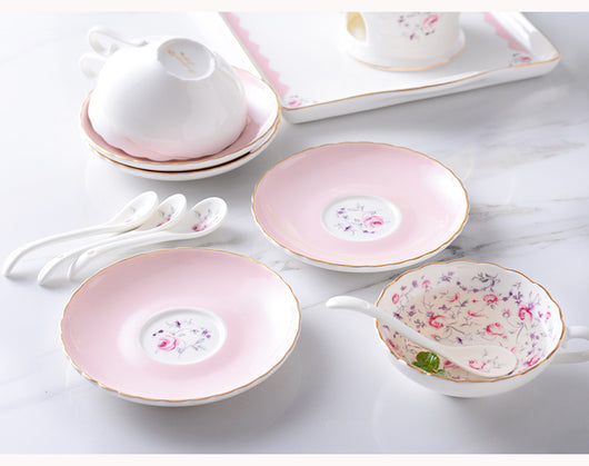 Juego de Tazas de Café Estilo Europeo en Cerámica - Image 8