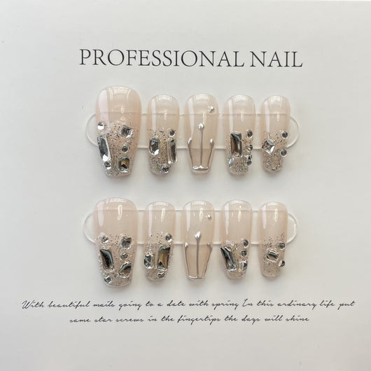 Uñas Postizas Removibles con Diseño Artístico - Image 3