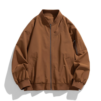 Chaqueta de Trabajo Retro Estilo Americano para Hombre - Image 3