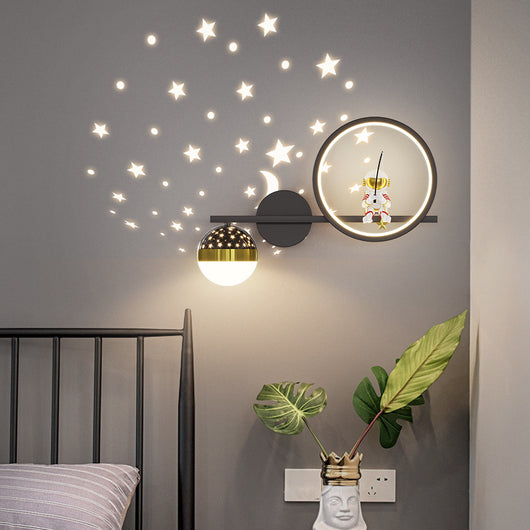 Lámpara Infantil Astronauta Galaxia - Luz de Noche para Dormitorio Niños - Image 2