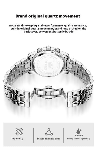 Reloj de Cuarzo Multifuncional para Hombre - Image 13