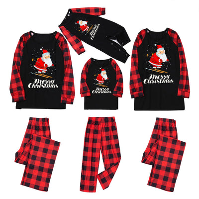 Conjuntos Familiares con Estampado de Letras para Hombre y Mujer - Image 13
