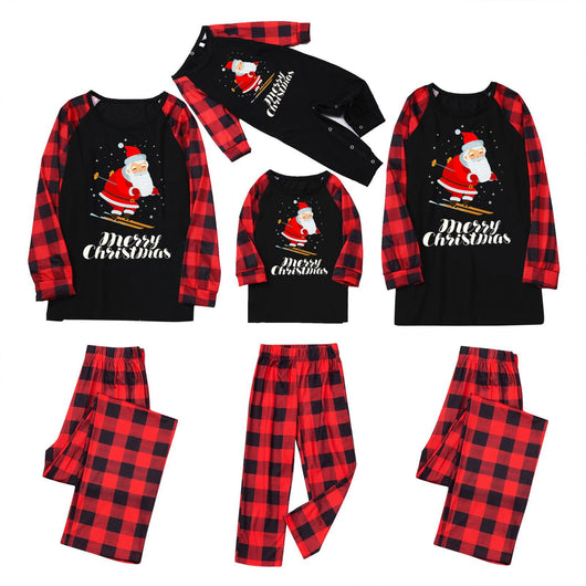 Conjuntos Familiares con Estampado de Letras para Hombre y Mujer - Image 13