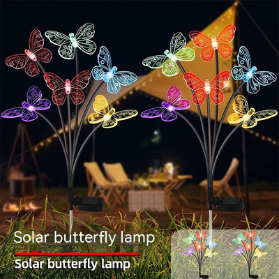 Lámpara Solar Mariposa para Jardín - Image 6