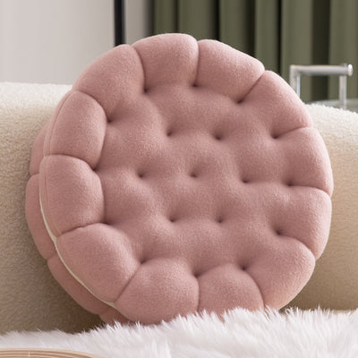 Cojín Decorativo Forma Galleta - Almohada Creativa para Sofá - Image 5