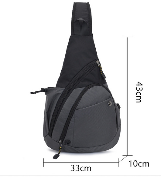 Bolsa de Pecho Impermeable Multifuncional para Hombre - Estilo Europeo y Americano - Image 18