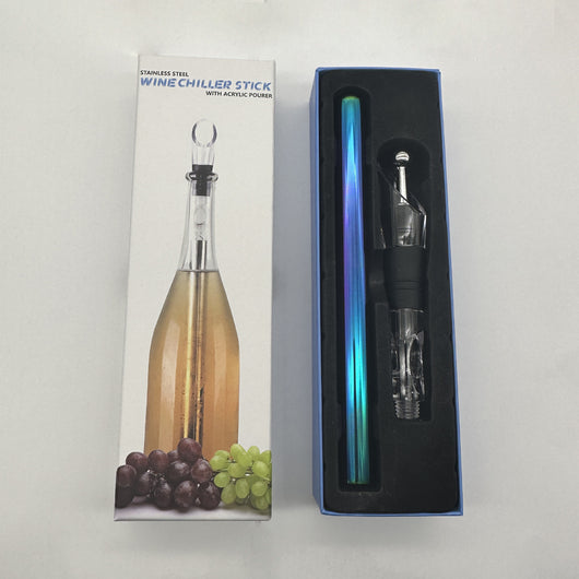 Enfriador de Vino Acero Inoxidable - Varilla Congeladora para Botellas - Image 23