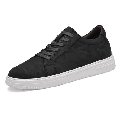 Zapatillas Deportivas Blancas para Hombre con Suela Elevada y Altura Aumentada - Image 8