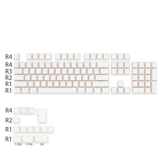 Keycaps PBT Carácter Cerrado sin Puerto de Agua - Image 5