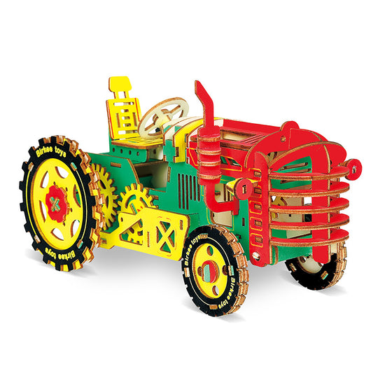 Modelo de Auto 3D de Madera - Puzzle Educativo Armable para Niños - Image 14