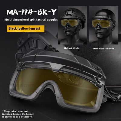 Gafas Tácticas Multifuncionales para Exterior - Dos Modos de Uso - Image 10