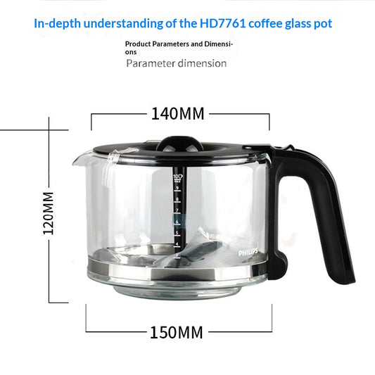 Kit de Accesorios para Cafetera: Filtro de Malla, Jarra de Vidrio y Embudo - Image 2