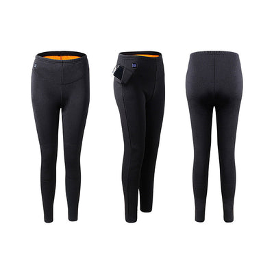 Leggings Térmicos Gruesos De Rong para Esquí y Actividades Outdoor