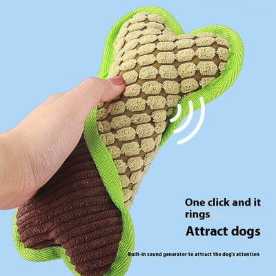 Juguete de Hueso Sonoro para Perros con Textura Masticable - Image 3