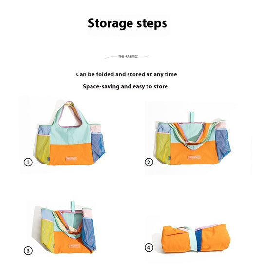 Bolsa Tote Canvas Portátil Plegable Ecológica - Image 11