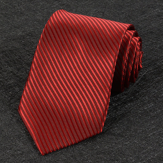 Corbata Formal Hombre 8cm Estilo Británico a Rayas para Negocios - Image 7
