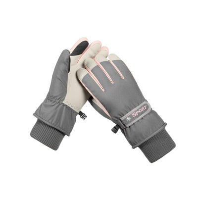 Guantes de Ciclismo Outdoor Térmicos Unisex con Pantalla Táctil y Forro Plus Velvet - Image 27