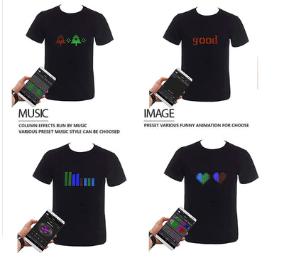 Ropa Luminosa con Sonido para Parejas - Barra Eléctrica Interactiva - Image 4