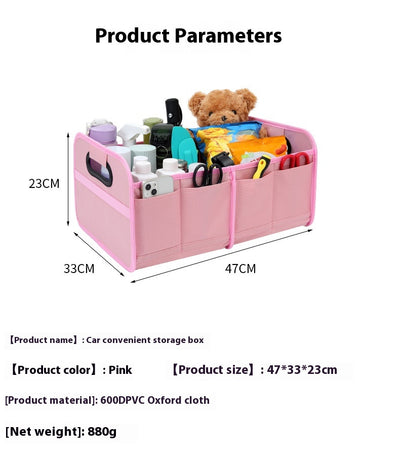 Organizador Plegable de Tela Oxford para Auto - Image 6