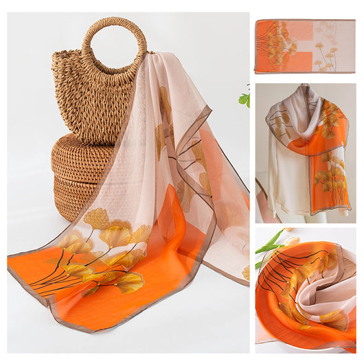 Pañuelo de Seda Mulberry Estampado para Mujer - Image 9