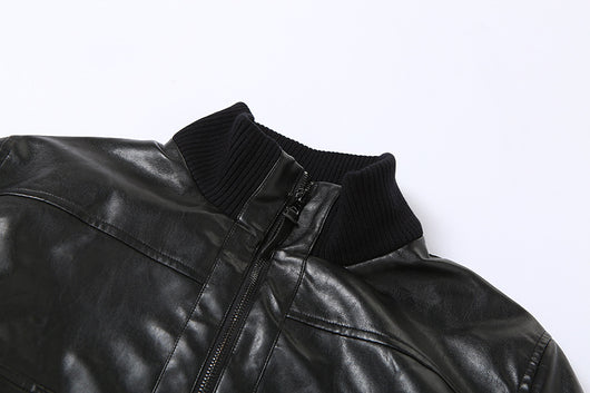 Chaqueta Street Style con Cuello Alzado y Mangas Largas - Image 9