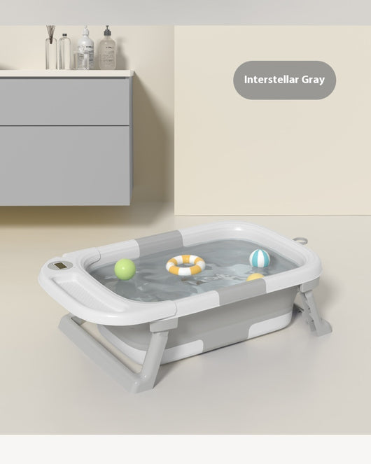 Bañera Plegable para Bebé 0-3 Años con Termómetro de Agua - Image 35