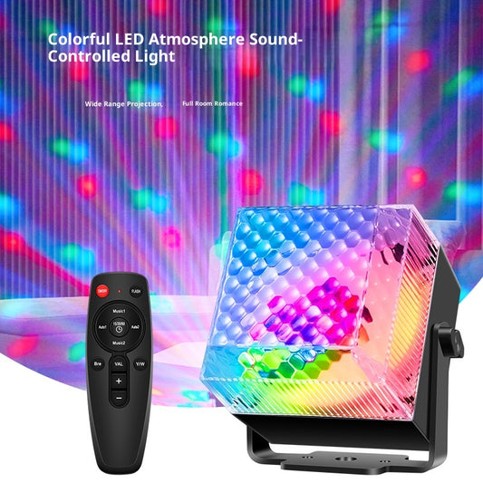 Lámpara LED Multicolor para Karaoke y Fiestas en Casa
