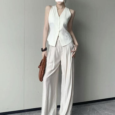 Chaleco Elegante Retro Estilo Francés Ajustado para Mujer - Image 6