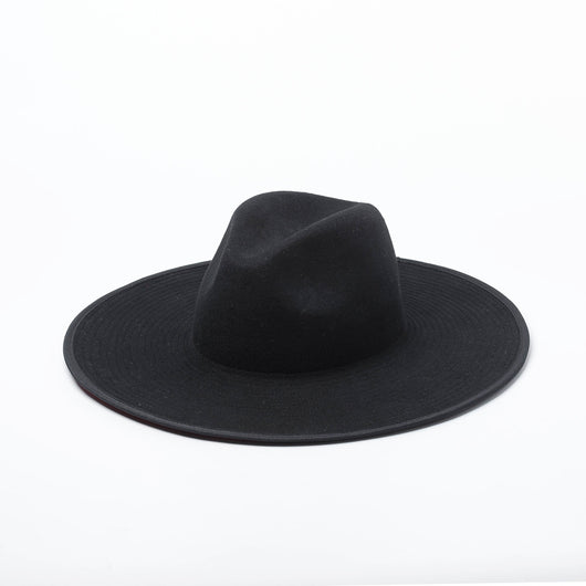 Gorro de Lana Bicolor con Ala Ancha y Doble Capa - Image 8