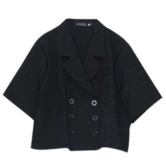 Conjunto Ejecutivo: Chaqueta Plisada con Falda Corta - Image 2