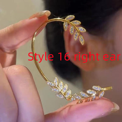 Aretes de Diamante Brillante con Clip Mariposa 2 en 1 - Image 41