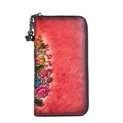 Cartera Clutch Retro con Cierre de Cremallera - Image 5