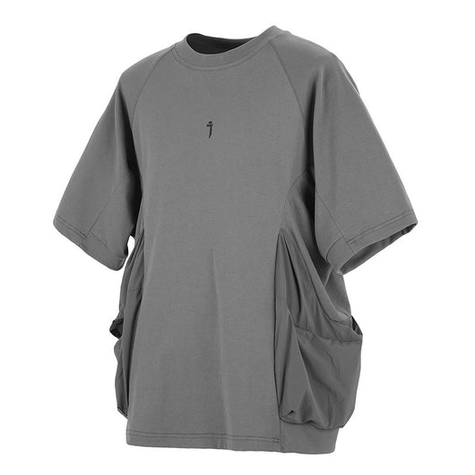 Camiseta Holgada Casual para Hombre con Bolsillos Grandes y Cuello Redondo - Image 15