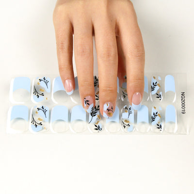 Adhesivos de Uñas Semipermanentes Coreanos con Base de Pegamento - Image 6
