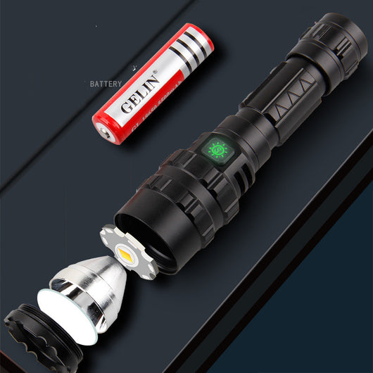 Linterna LED XM-L2 de Alto Rendimiento con Carga USB y Alcance Extendido - Image 5