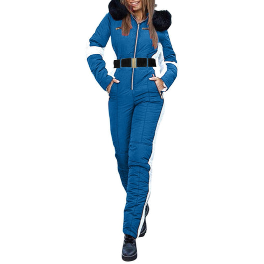 Traje de Esquí Deportivo con Capucha para Mujer - Abrigo de Invierno Premium - Image 11