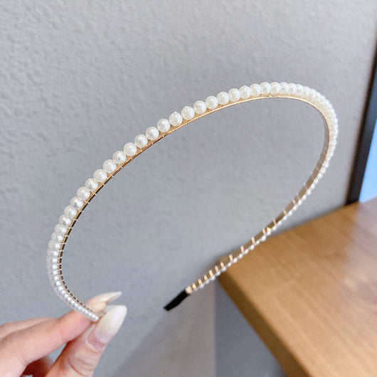 Diadema Perla Fina Sen Simple - Accesorio Elegante para el Cabello - Image 5